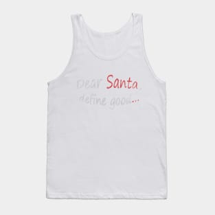 Letter for Santa Tank Top